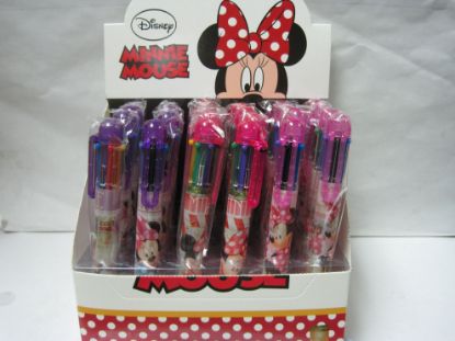Picture of Disney Minnie Retracable Multicolor 6 in 1 Pen