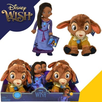 Picture of Disney Wish Talking Plush Toy 2 Assorted