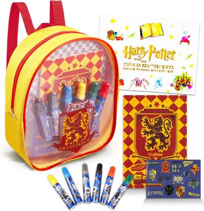 Picture of Harry Potter Gryffindor Art Kit School Supplies Backpack Mini