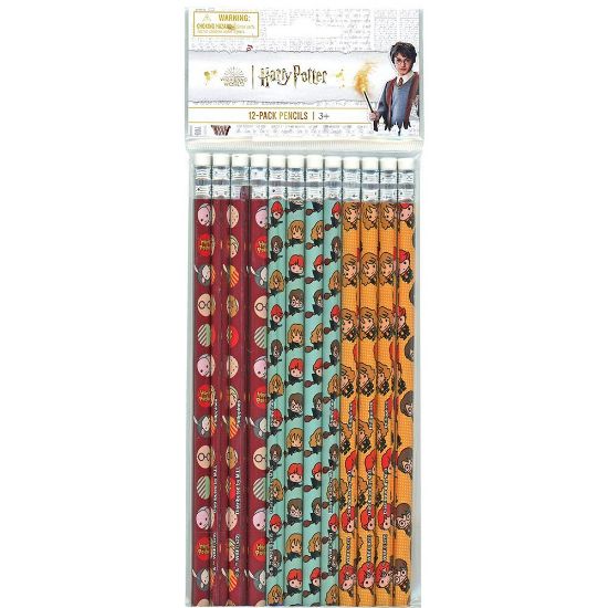 Picture of Harry Potter 12 Pcs Pencil in Poly Bag & Header