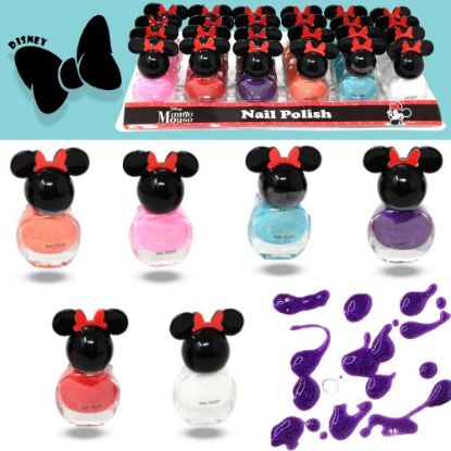 Picture of Disney Minnie Mouse Molded Nail Polish in Display Assorted