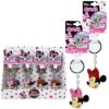 Picture of Disney Minnie Head Metal Keychain on Header Card in Display