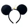 Picture of Disney Minnie Ears Headband With Rhinestones Black With Gold