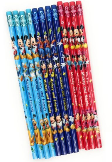 Picture of Disney Mickey And Friends Wooden Pencils 12 Count Pack