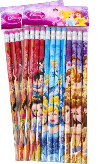 Picture of Disney Princess Cinderella Wood Pencils 12 Count Pack - Wholesale