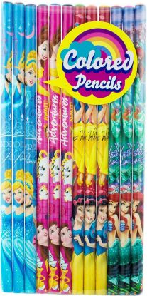 Picture of Disney Princess Wood Colored Pencils 12 Count Pack - Wholesale