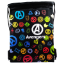 Picture of Marvel Avengers Drawstring Backpack Black - Wholesale