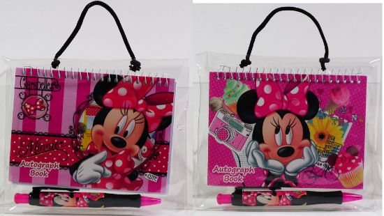 Picture of Disney Minnie Mouse Autograph Book with Retractable Pen - Wholesale