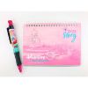 Picture of Disney Princesses Pink Spiral Autograph Book With Retractable Pen