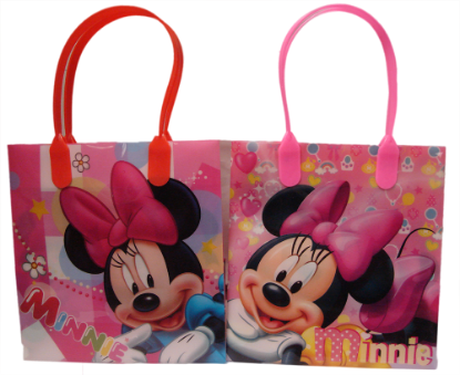 Picture of Disney Minnie Mouse Pink Small Goodie Bag Gift Bags 6 Inch - Wholesale