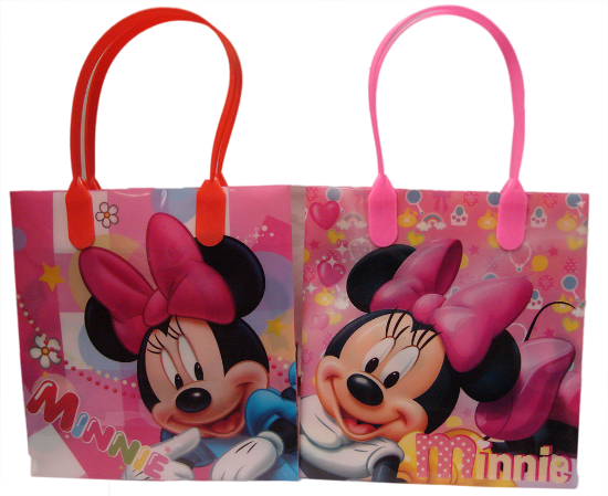 Picture of Disney Minnie Mouse Pink Small Goodie Bag Gift Bags 6 Inch - Wholesale