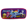 Picture of My Little Pony Cloth Pencil Pouch 1 Zipper Pink & Blue - Wholesale