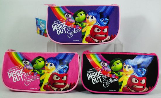 Picture of Disney Inside Out Single Zipper Triangle Pencil Pouch 3 Colors