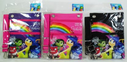 Picture of Disney Inside Out Small Cross-Body Bag Passport Bag With Lanyard