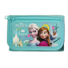 Picture of Disney Frozen Elsa Anna and Olaf Character Light Blue And Hot Pink Trifold Wallet