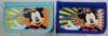 Picture of Disney Mickey Mouse Canvas Pink Trifold Wallet Blue And Cyan