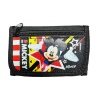 Picture of Disney Mickey Mouse Canvas Trifold Wallet Blue And Black