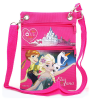 Picture of Disney Frozen II Elsa And Anna Small Cross-Body Bag Passport Bag With Lanyard Pink And Purple