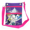 Picture of Disney Frozen II Elsa And Anna Small Cross-Body Bag Passport Bag With Lanyard Pink And Purple