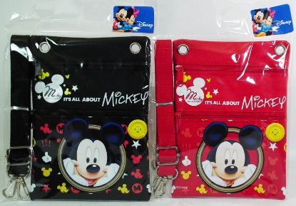 Picture of Disney Mickey Mouse Small Cross-Body Bag Passport Bag With Lanyard