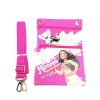 Picture of Disney Moana Small Cross-Body Bag Passport Bag With Lanyard Pink And Purple - Wholesale