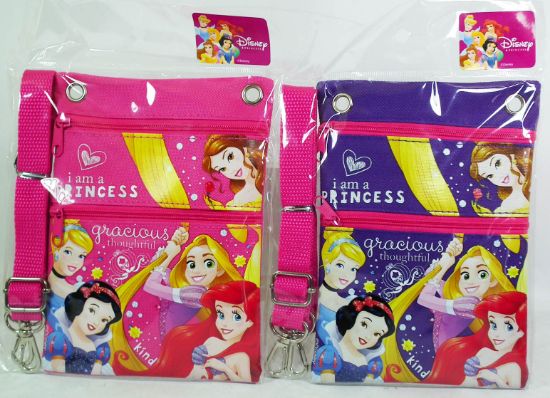 Picture of Disney Princess Small Cross-Body Bag Passport Bag With Lanyard - Wholesale