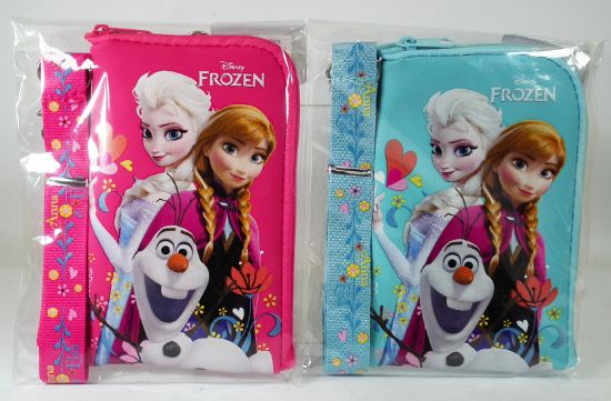 Picture of Disney Frozen II Anna Elsa Cellphone Case Coin Purse With Detachable Lanyard