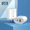 Picture of USA Angel Dual USB Home Charger ART A2036 Output PD+QC 20W