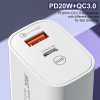 Picture of USA Angel Dual USB PD01 20W Charger Type-C QC3.0 Fast Charging