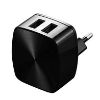 Picture of USA Angel YDC-D007 Dual Ports USB Charger With Fixed Micro USB Cable 