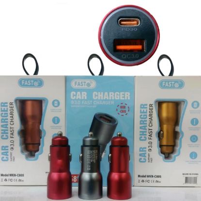 Picture of USA Angel WKN-C805 PD And QC Car Charger 48W