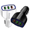 Picture of USA Angel TE-369 Fast Car Charger 3 USB Ports 30W