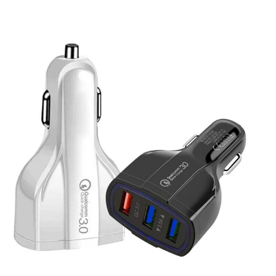 Picture of USA Angel TE-369 Fast Car Charger 3 USB Ports 30W