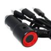 Picture of USA Angel YY-D03 Car Charger with Cable 3 in One 10W 