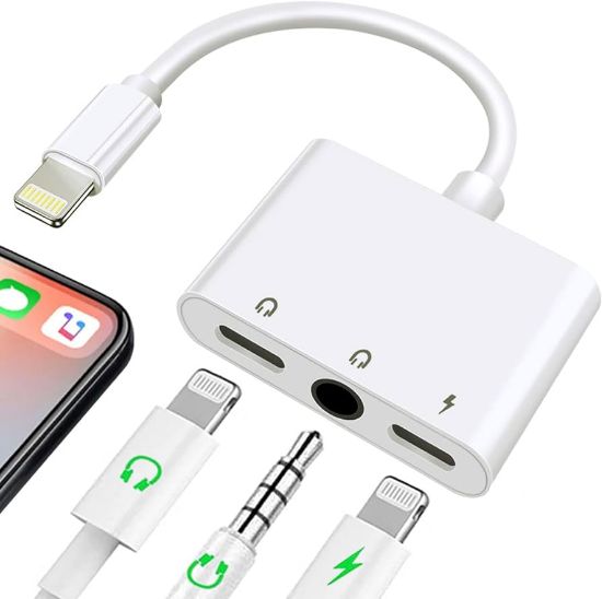 Picture of USA Angel JH-DL714 Lightning to Dual Lightning Adapter for iPhone 7-14