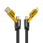 Picture of USA Angel MTW-Y1M41 Yellow 1M Long 4 IN 1 Flat Braided Cable
