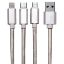 Picture of USA Angel YL-CR31 1.2M Classic 3 IN 1 Round Braided Cable